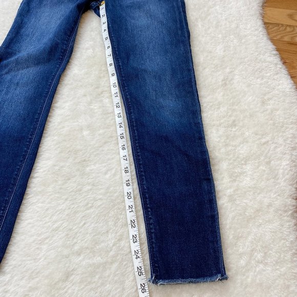 Hudson Jeans Crop Krista Super Skinny Dark Wash Size 27 - Picture 5 of 9